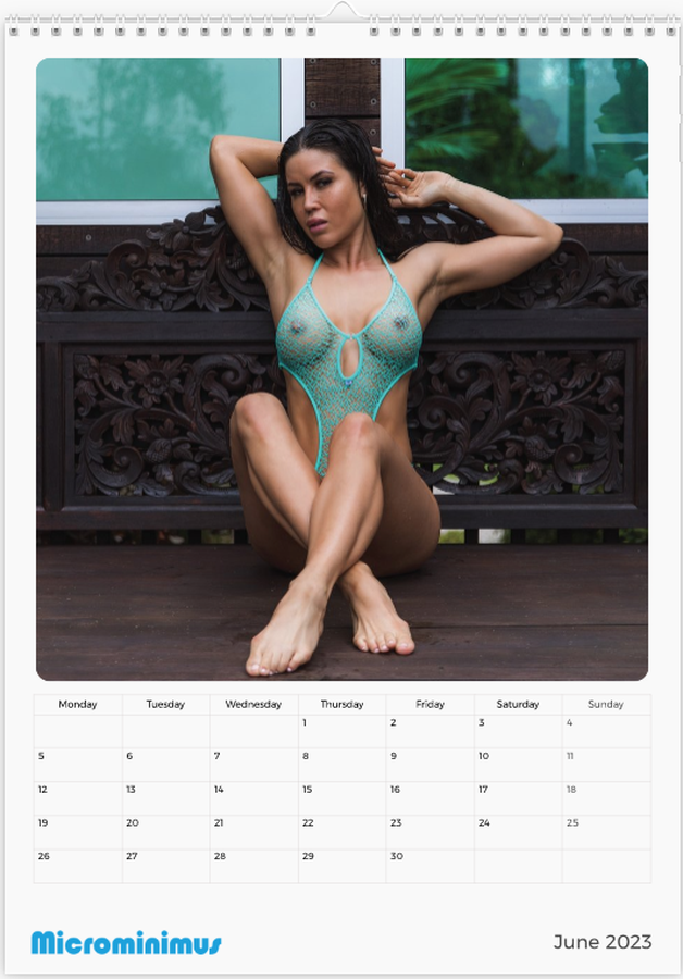 Harmony Bikini Calendar Calendar
