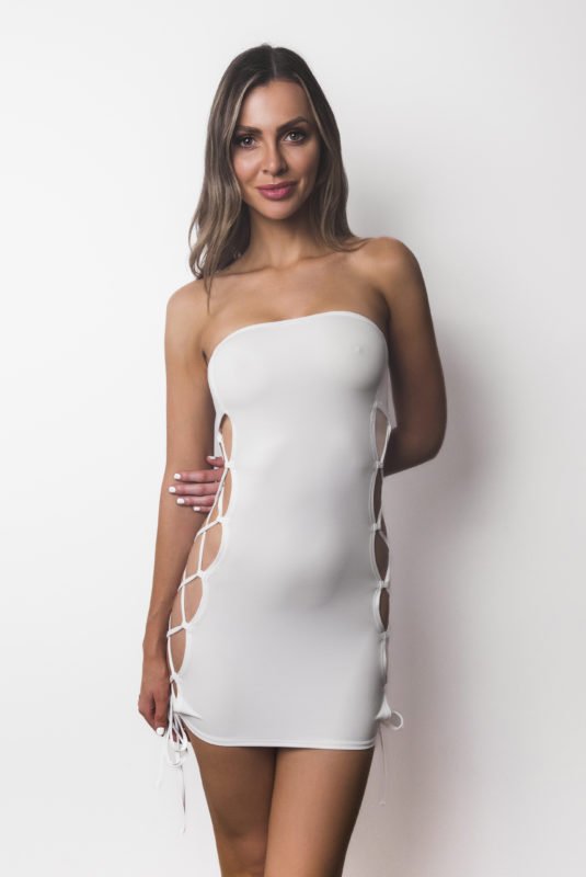 Brooklyn White 5320 Dress Front